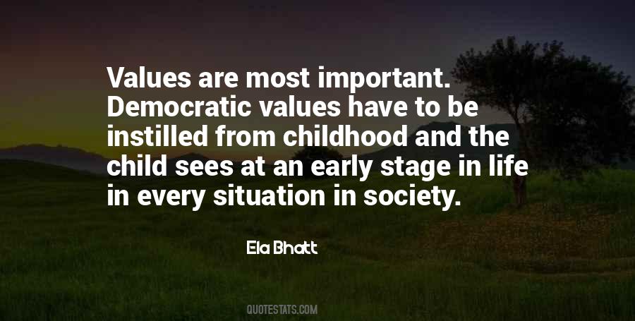 Quotes About Democratic Values #142968