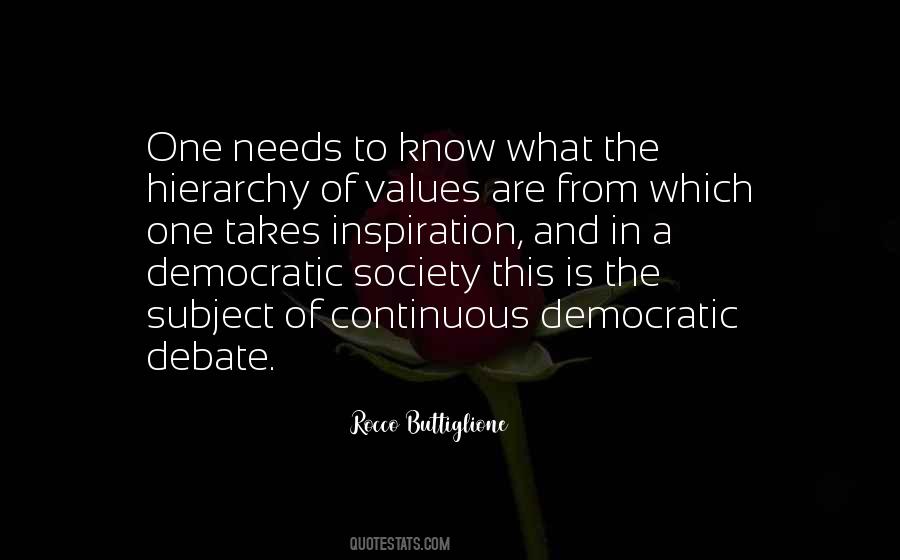 Quotes About Democratic Values #1712442