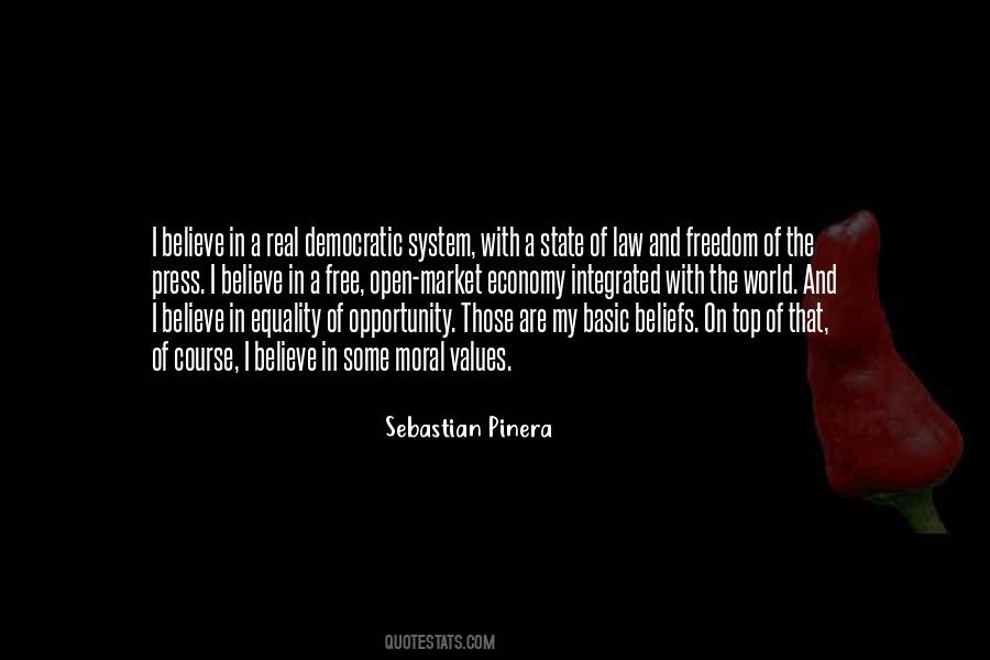 Quotes About Democratic Values #1724582