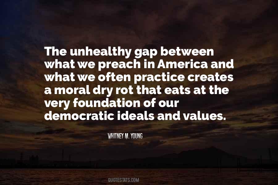 Quotes About Democratic Values #218804