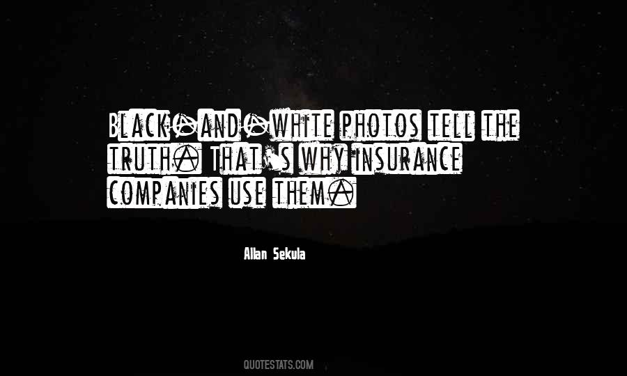 Quotes About Black And White Photos #1037047