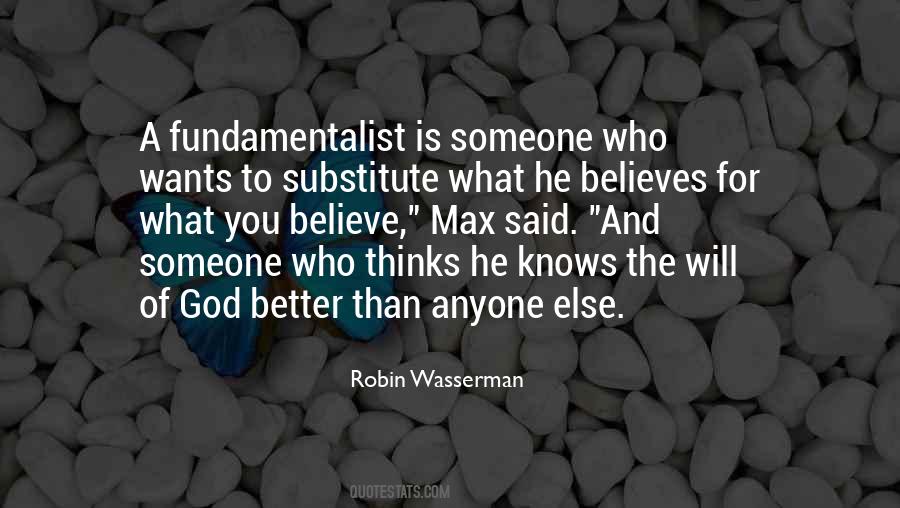 Religion Fundamentalism Quotes #1713396