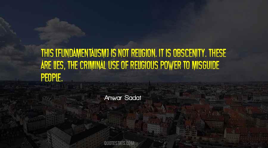 Religion Fundamentalism Quotes #306317