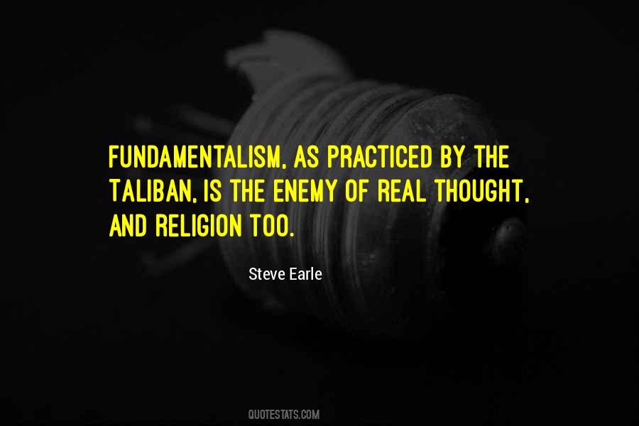 Religion Fundamentalism Quotes #864977
