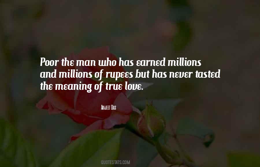Quotes About Love And Money #212293