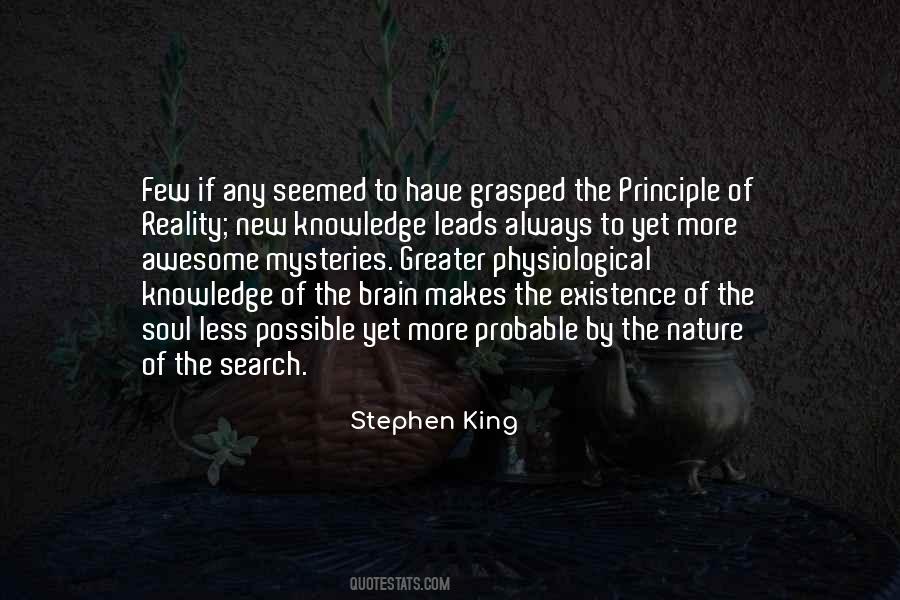 Mysteries Of Nature Quotes #711652