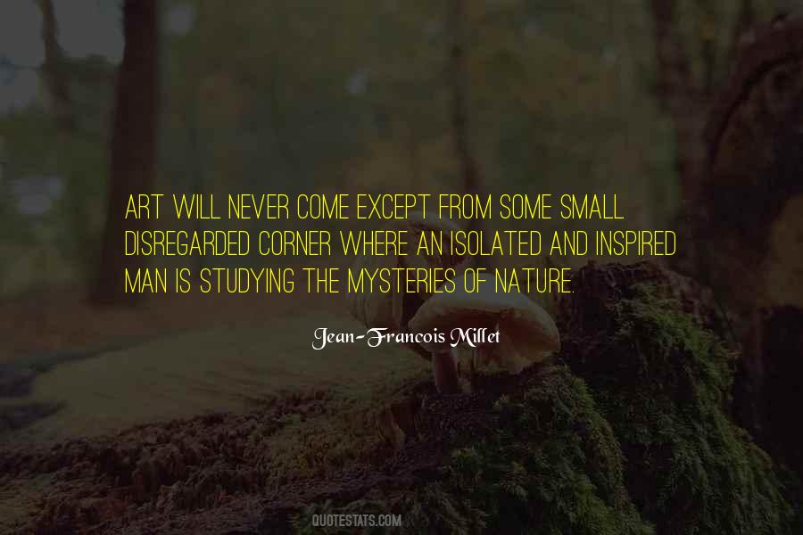 Mysteries Of Nature Quotes #886975