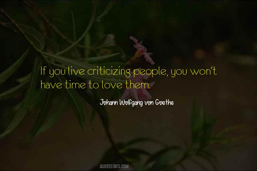 Quotes About Criticizing Others #165407