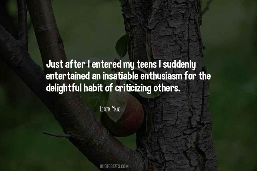 Quotes About Criticizing Others #1695174