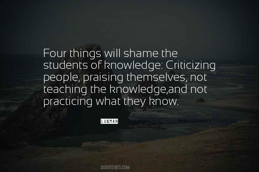 Quotes About Criticizing Others #379164