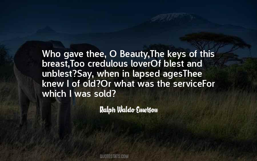 Quotes About Beauty And Old Age #277820