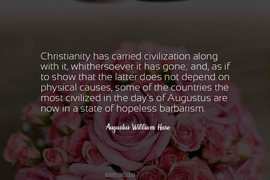 Quotes About Barbarism #197715