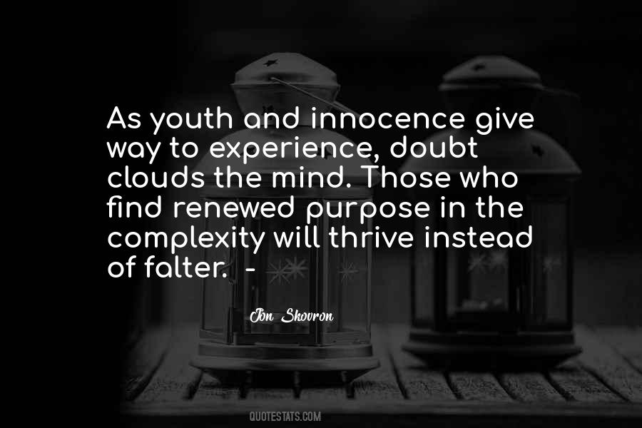 Quotes About Youth And Experience #314699