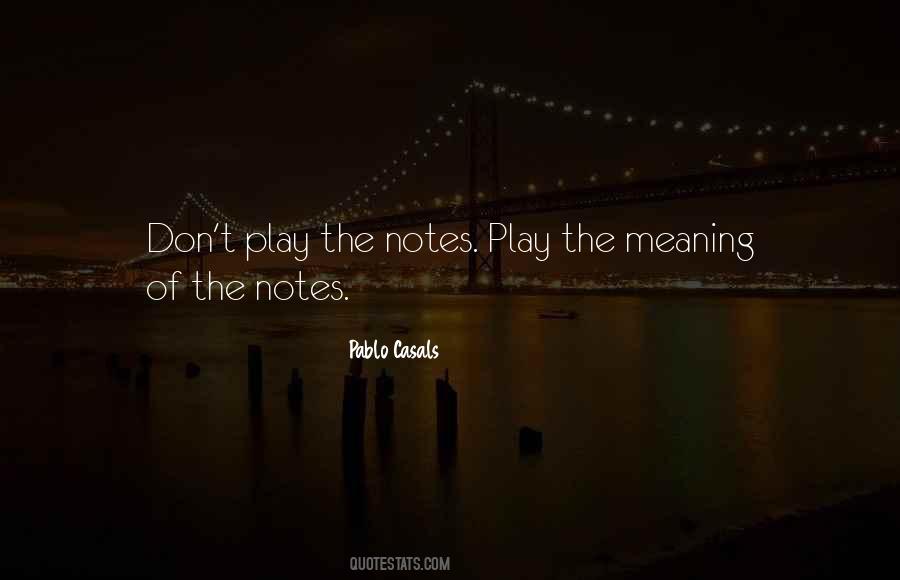 Quotes About Musical Notes #1316727
