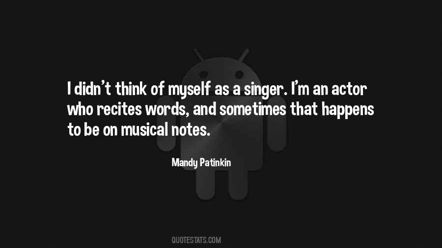 Quotes About Musical Notes #6351