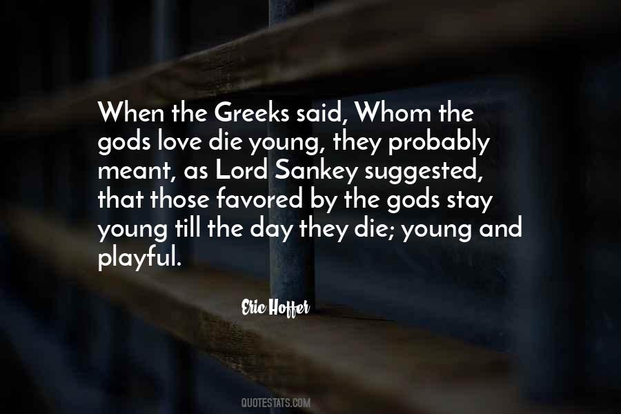 Quotes About The Greek Gods #254713