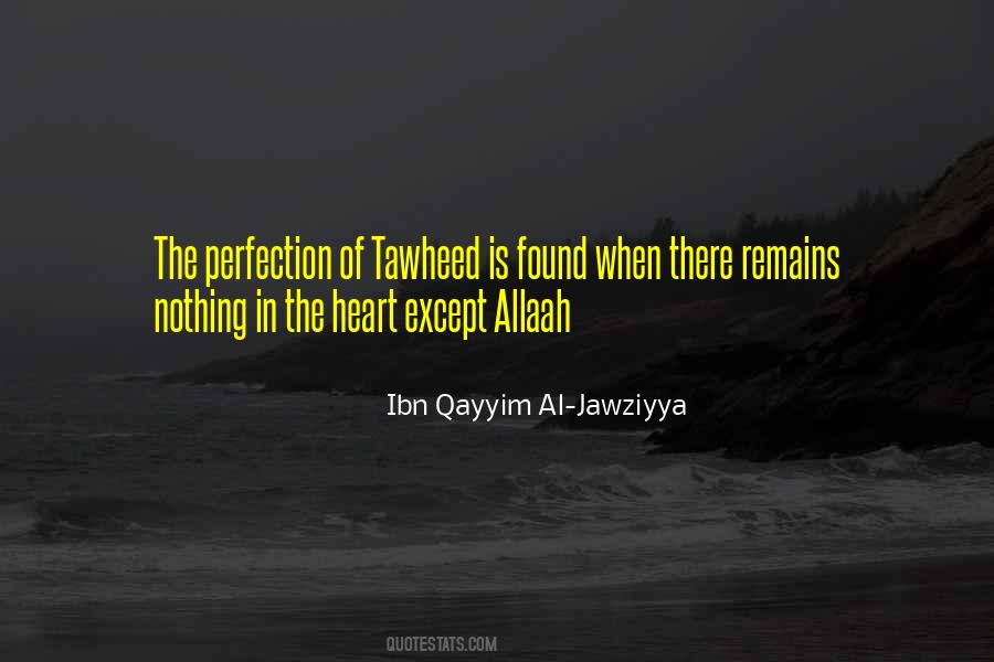 Quotes About Tawheed #1148551