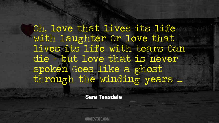 Ghost Love Quotes #153257