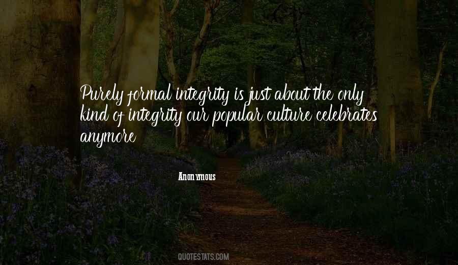 Integrity Is Quotes #1462747