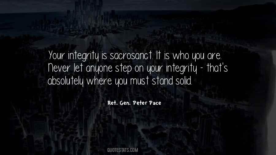 Integrity Is Quotes #1705541