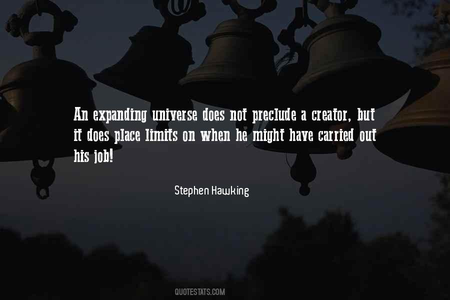 Quotes About Expanding Universe #61312