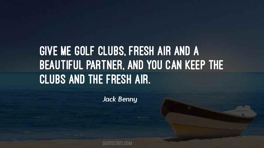 Quotes About Golf Clubs #1274740