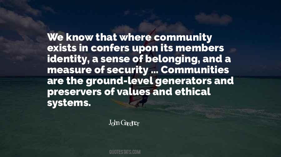 Quotes About Community And Identity #179421