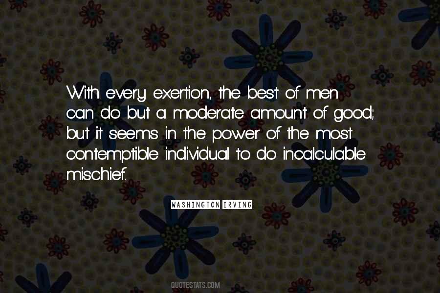 Quotes About Exertion #1137496