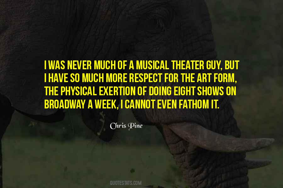 Quotes About Exertion #1176219