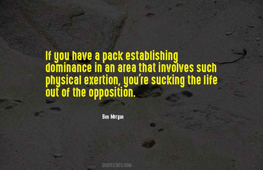 Quotes About Exertion #444873