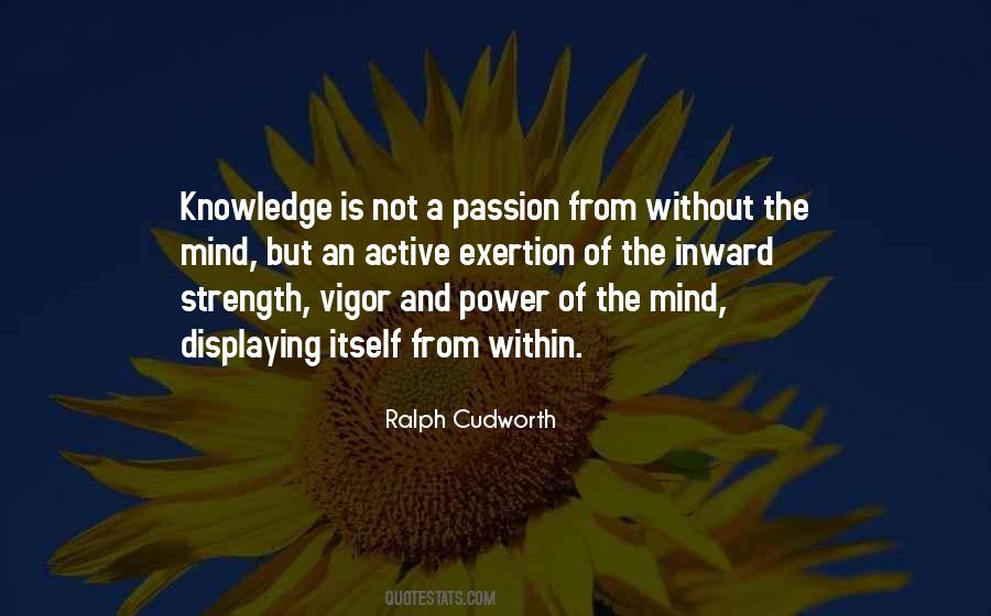 Quotes About Exertion #951794