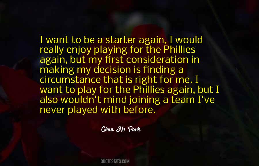 Joining The Team Quotes #381429