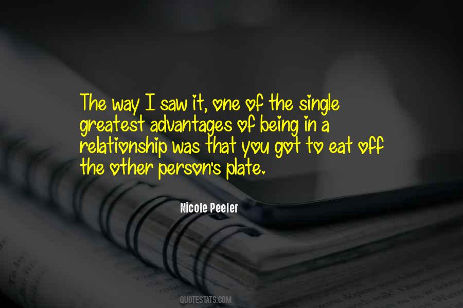 Quotes About Only One Person Trying In A Relationship #237508