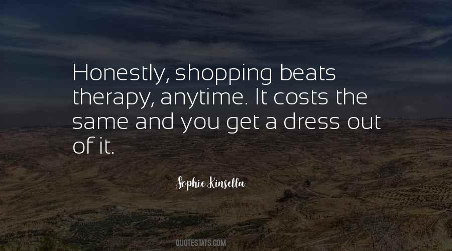 Quotes About Shopping Therapy #1676288