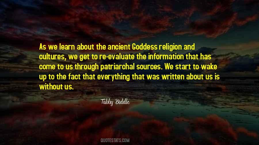 Patriarchal Religion Quotes #932451