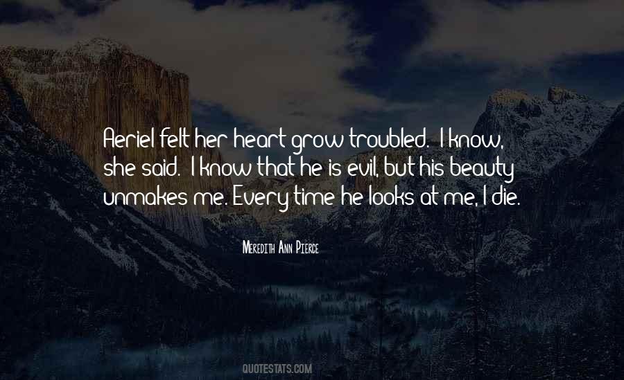 Quotes About Troubled Heart #1181627