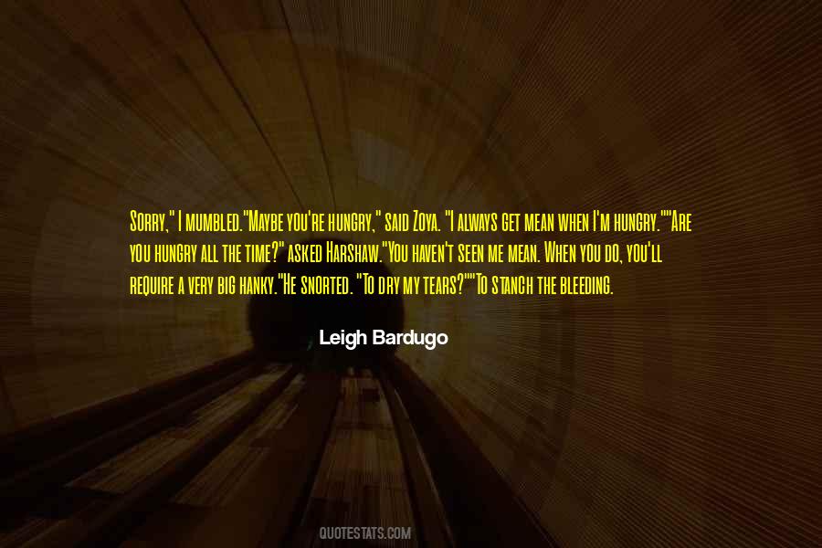 Mean When Quotes #1657210