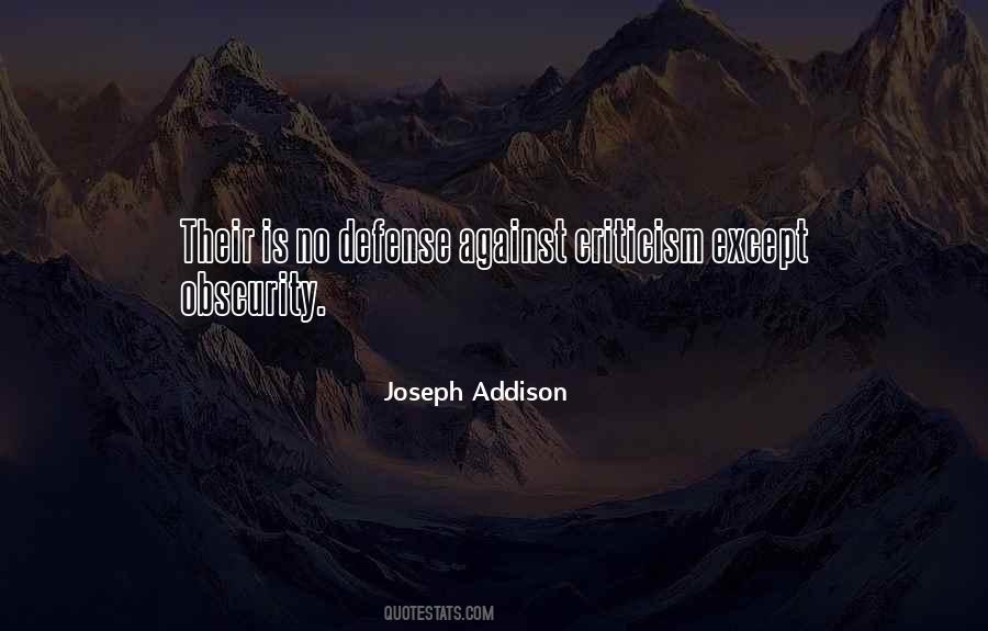 Quotes About Obscurity #1657863
