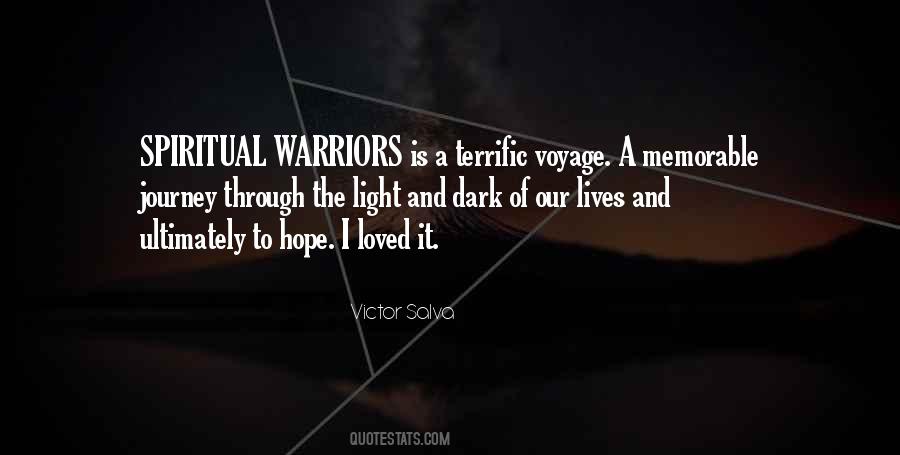 Dark Warrior Quotes #1142028