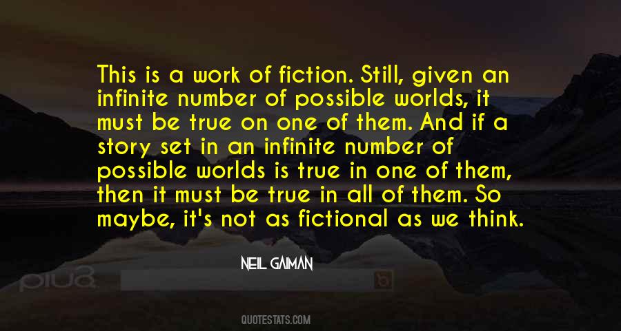 Quotes About Fictional Worlds #92109