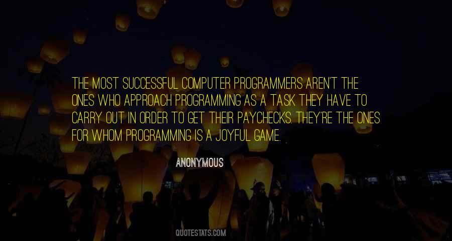 Quotes About Computer Programming #1621001