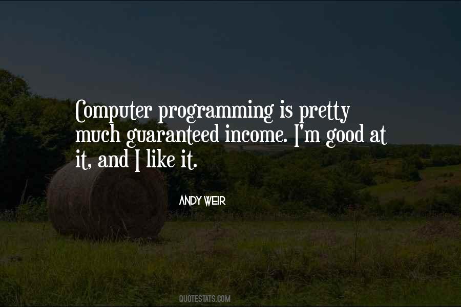 Quotes About Computer Programming #985502