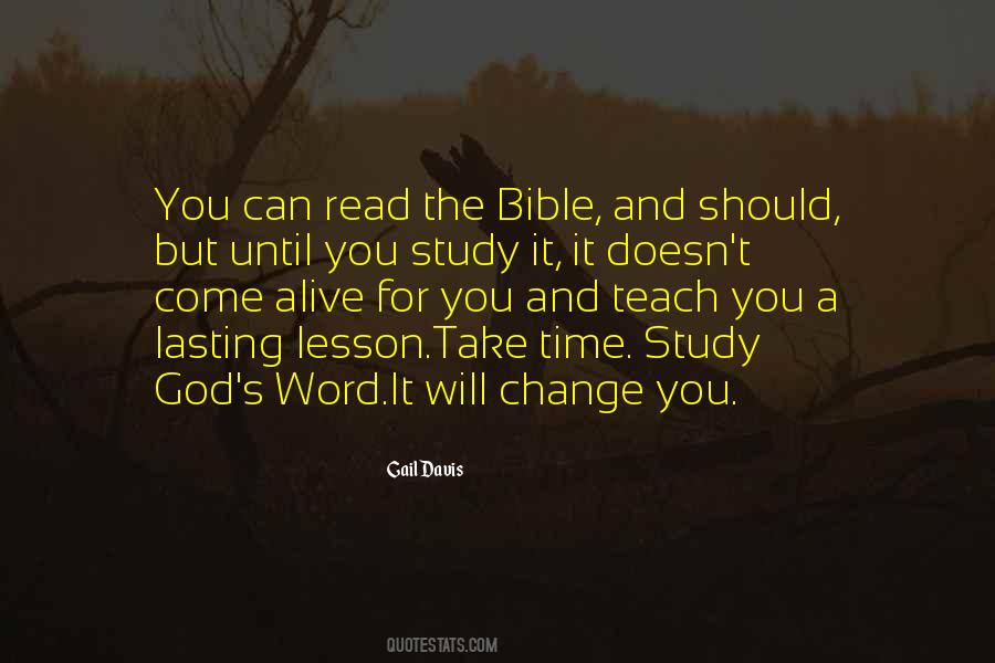 Quotes About God's Word #1186918