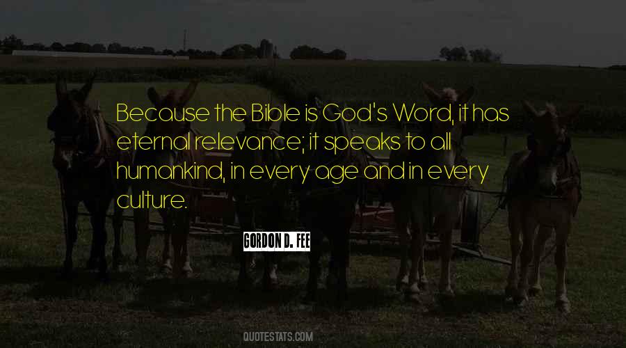 Quotes About God's Word #1303968