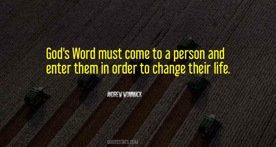 Quotes About God's Word #870068