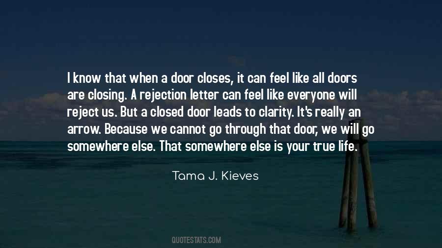 Quotes About Closing Doors #1243471