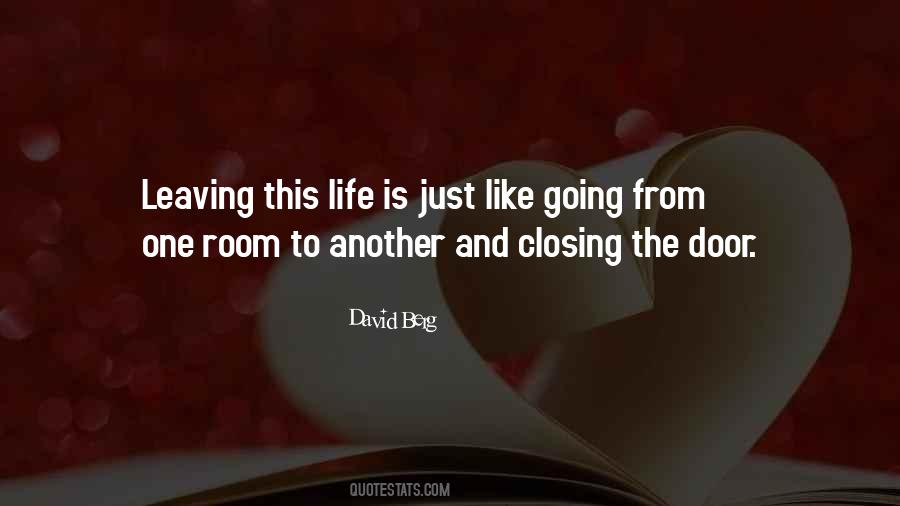 Quotes About Closing Doors #953023