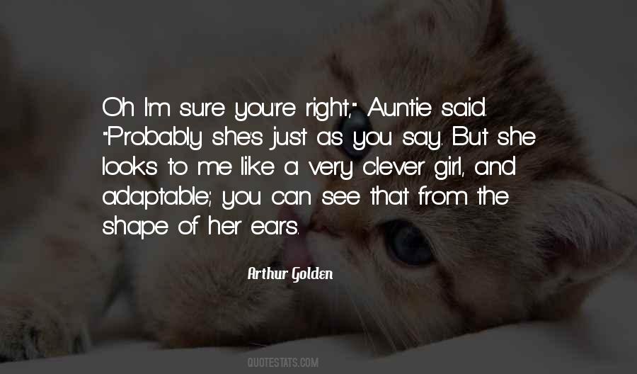 Golden Girl Quotes #1795685