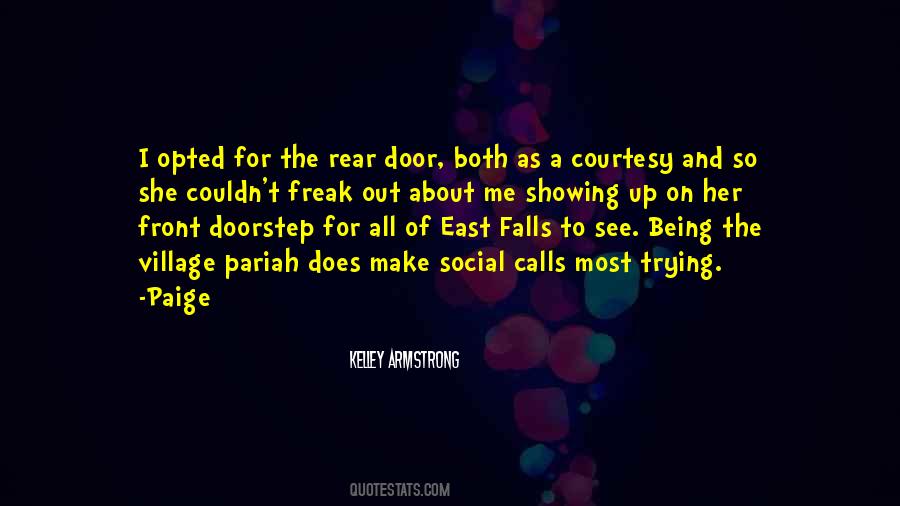Quotes About Doorstep #141039