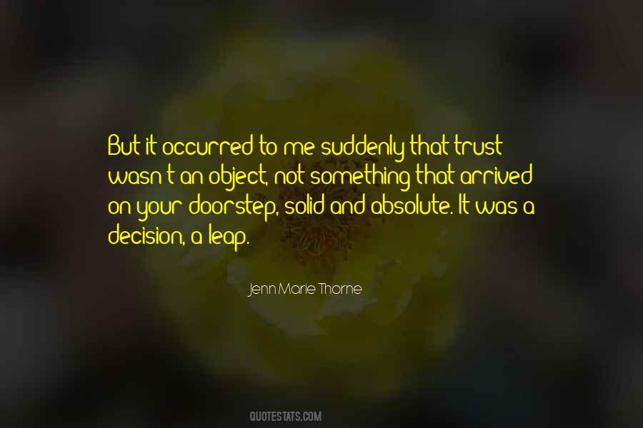 Quotes About Doorstep #385385